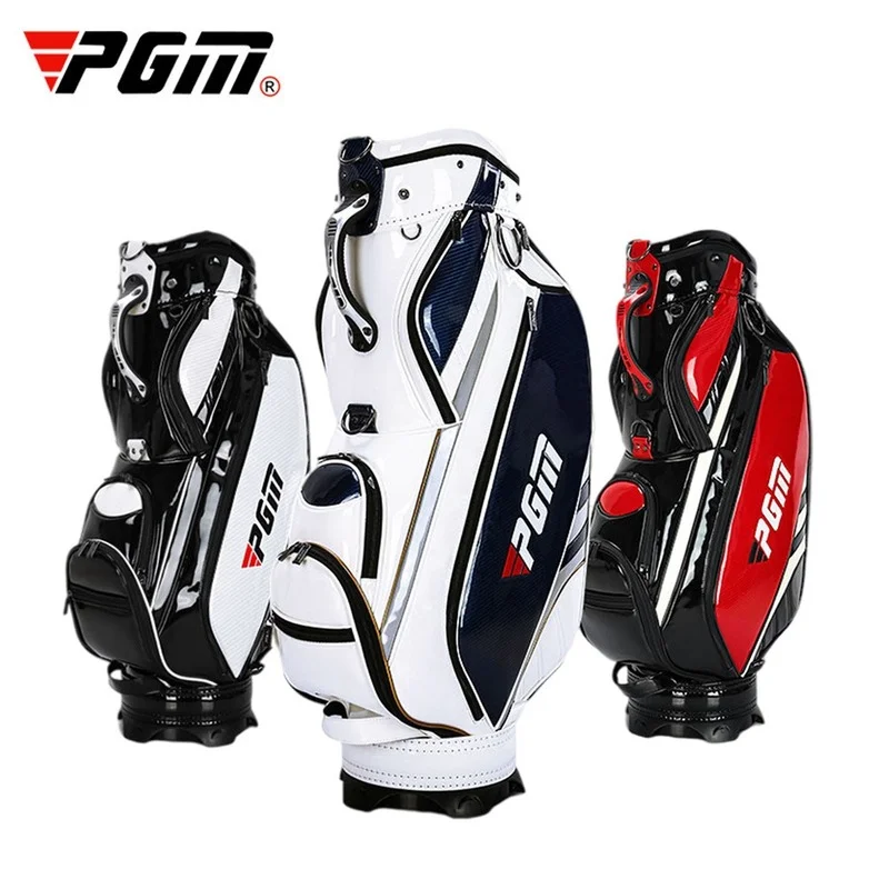 PGM Golf Sports Package Standard Travel Caddy Men Cart Bag Professional Ball Staff Bag With Cover Waterproof PU Golf bags