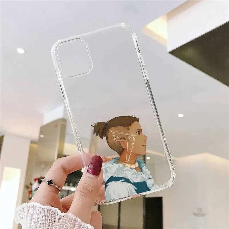 

Avatar the Last Airbender clear Phone Case Transparent soft For iphone 5 5s 5c se 6 6s 7 8 11 12 plus mini x xs xr pro max