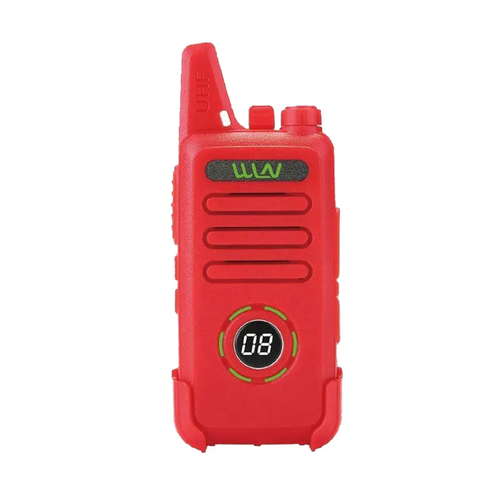 KD-C1plus-Red WLN KD-C1 plus UHF 400-470MHz мини портативный fm-приемопередатчик KD-C1plus двухстороннее радио Ham коммуникатор рация со скремблером - Цвет: KD-C1plus-Red