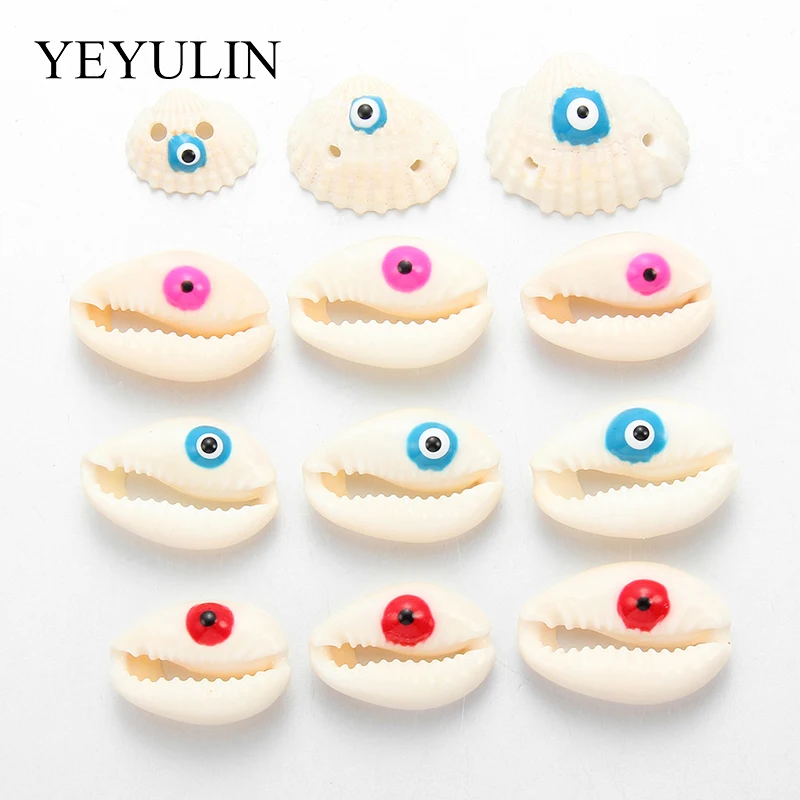 10 шт. случайный Размеры мульти Цвет брошь из сплава с натуральной ожерелье кулон