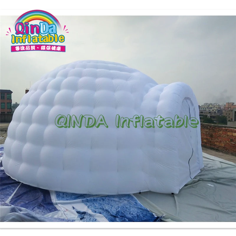 Горячая Распродажа верхняя одежда белая новый надувной иглу освещения купольная