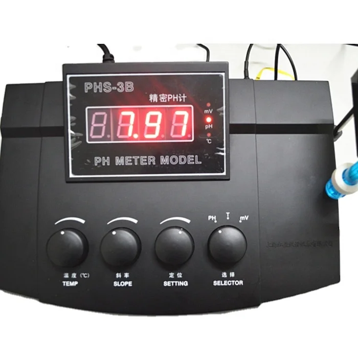 

PHS-3B digital desktop PH meter(auto temperature compensation)