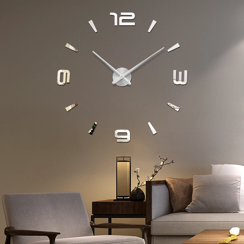 Новые Настенные часы кварцевые Современный дизайн большие декоративные