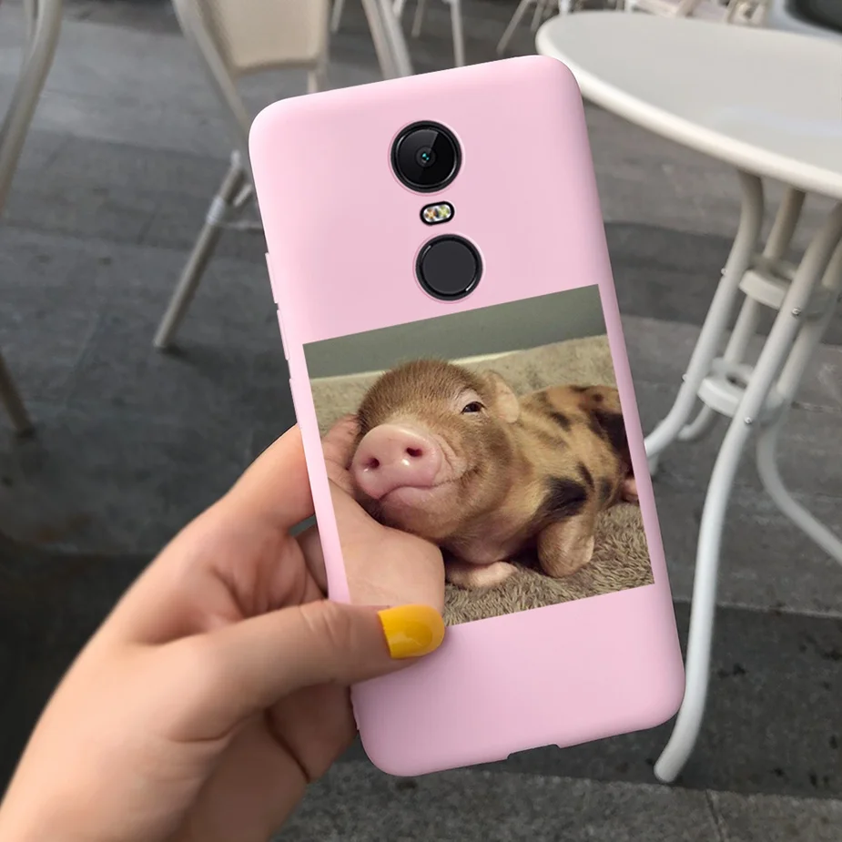 Кий мультяшный чехол для Xiaomi Redmi 5 Plus Redmi5 силиконовый мягкий чехлы телефонов