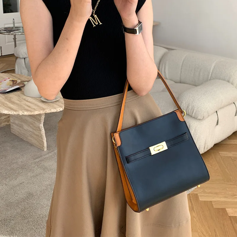 Винтажная женская сумка на одно плечо новинка 2021 кожаная популярный продавец