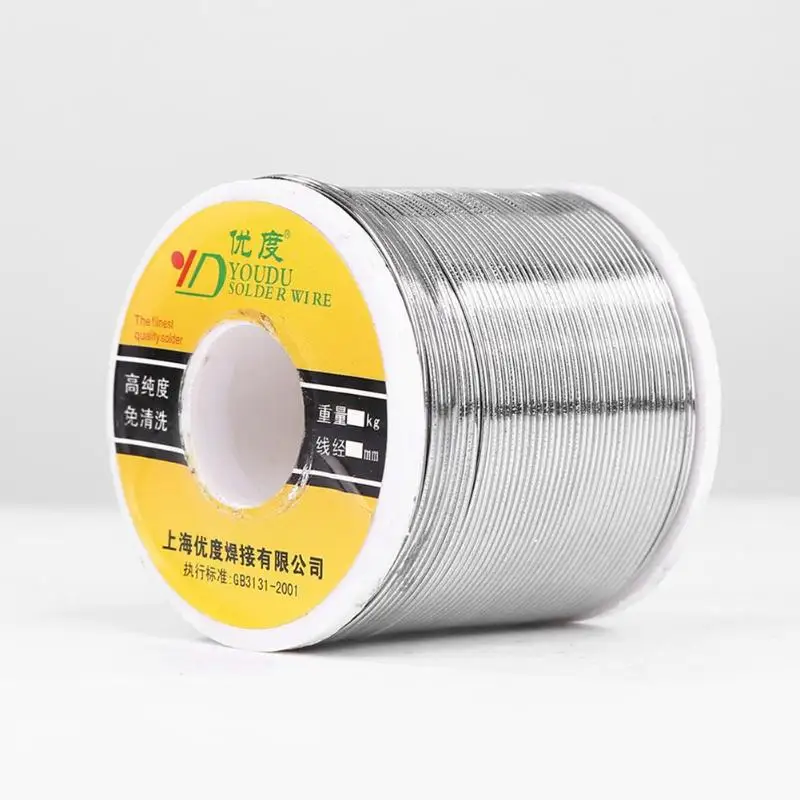 

500g Tin Wire Welding Line Tin Lead Wear Resistant Rosin Core Solder Wire melting point rosin core solder wire roll 0.8/1.0mm