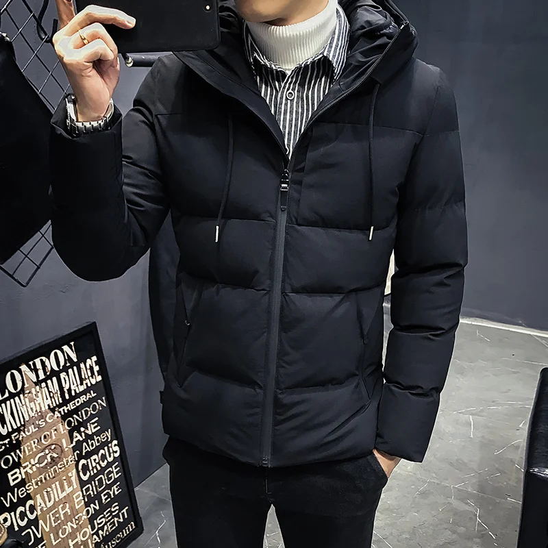 

Winter Jacket Men Fashion Warm Mens Parka Jacket Hooded Casual Male Outwear High Quality Mens Winter Jackets and Coats Thick 4XL