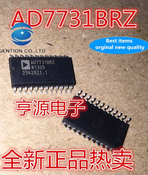 

2 шт., 100% Новые оригинальные настоящие фото AD7731 AD7731BRZ, импортные чипы