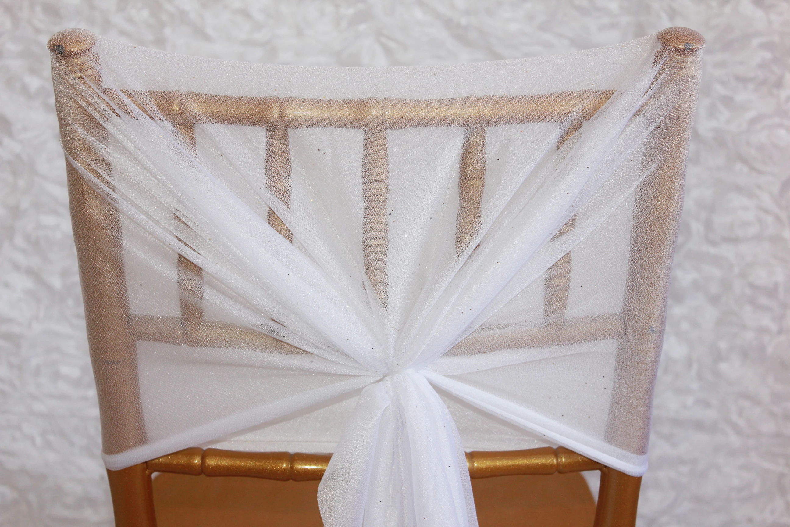 10 шт белые ленты на спинку стула украшения милый шифоновый чехол стул с поясом