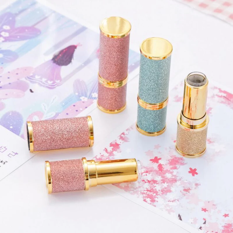 

Lipstick Tube Lip Balm Containers Empty Cosmetic Containers Lotion Container Glue Stick Pink Green Gold Travel Bottle