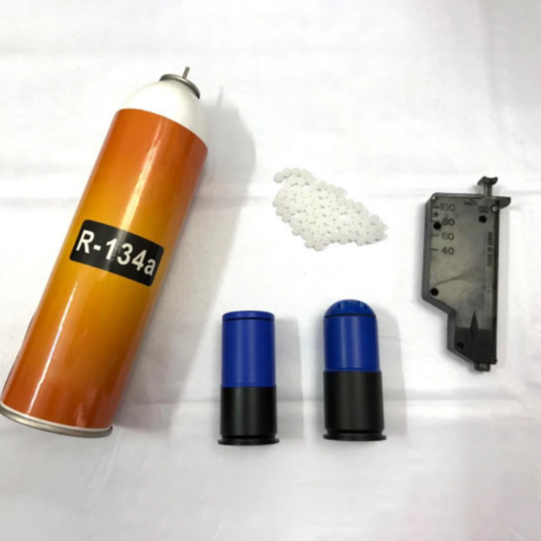 

40mm Diameter Alloy Refrigerant Water Gel Beads Grenade For 40mm Caliber - Six Holes Round Head
