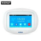 KERUI K52 Wi-Fi GSM сигнализация панель 4,3 дюймов цветной дисплей сенсорный экран с несколькими узорами охранная домашняя охранная сигнализация