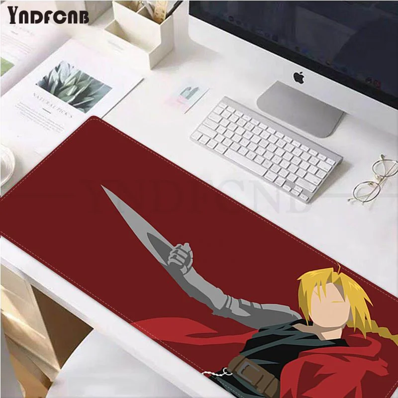 

YNDFCNB Fullmetal Alchemist Top Quality Mouse Pad Super Creative Large Game Size for mouse pad Keyboard Deak Mat for Cs Go LOL