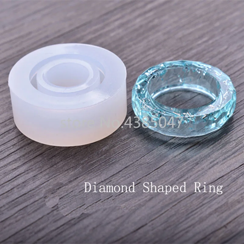 1 шт. силиконовая форма в виде кошки бриллианта кольца подвески сделай сам