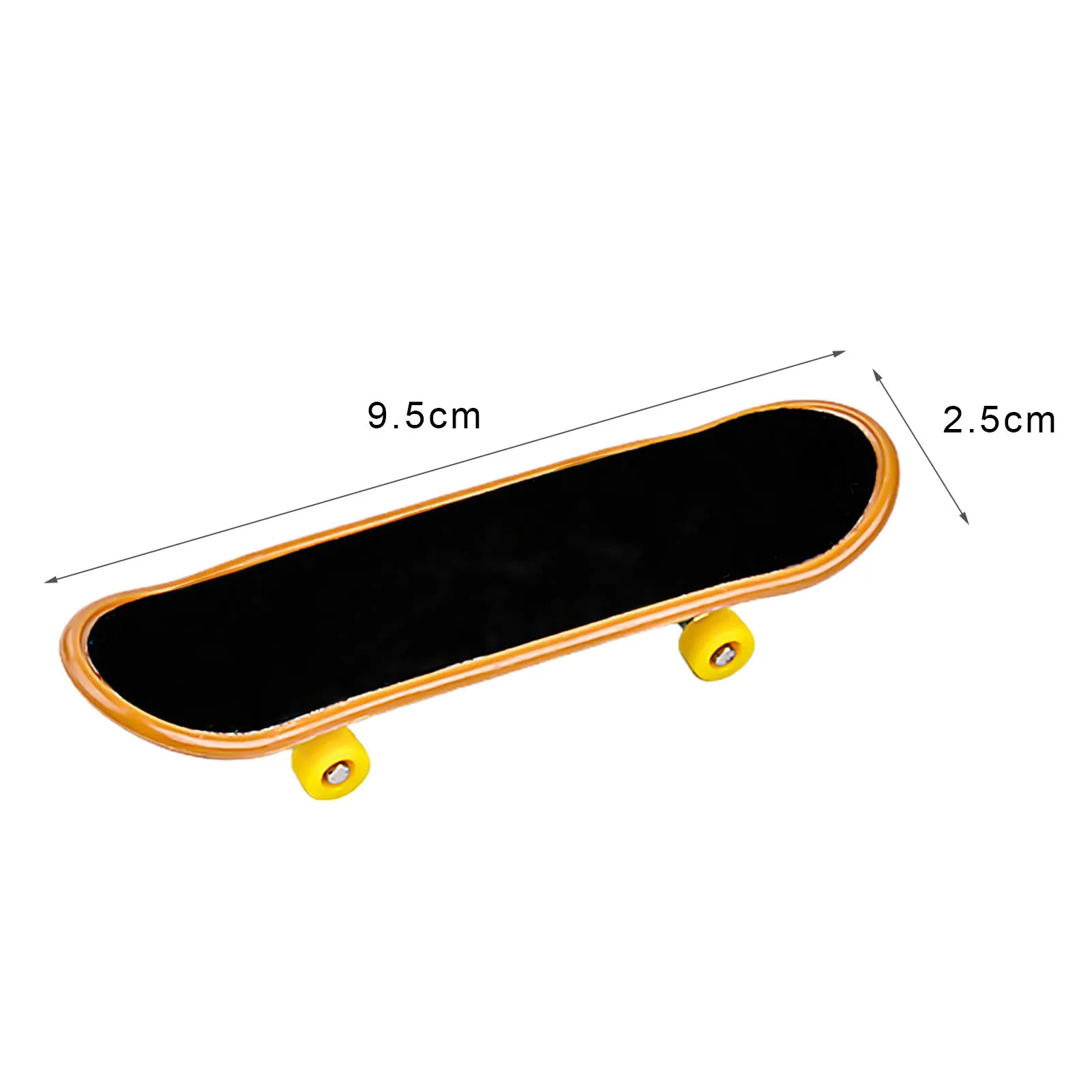 

Cute Mini Alloy Finger Skateboard Toys Set Home Decoration Ornaments Kids Educational Toys for Children Gifts
