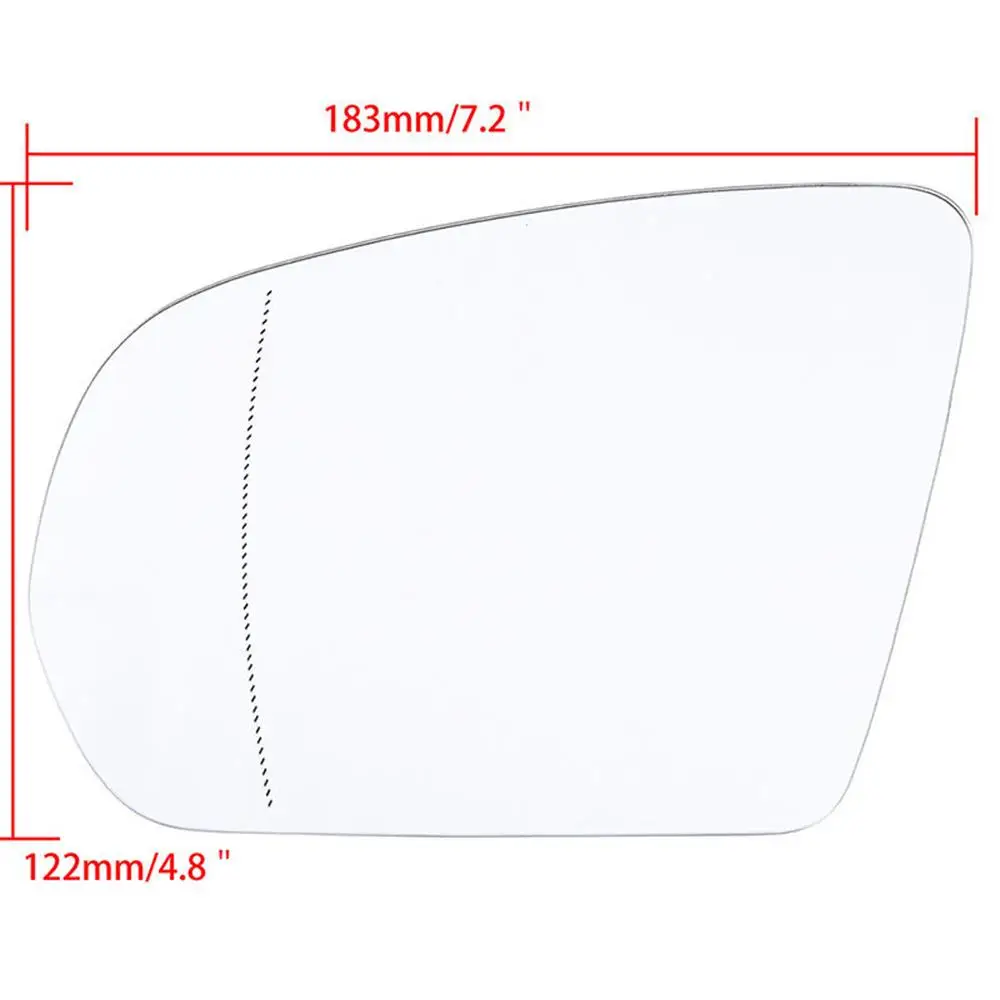 Белое ветровое стекло с подогревом двери для Mercedes S E C Class W205 W213 W222 2014 2018|Зеркала и