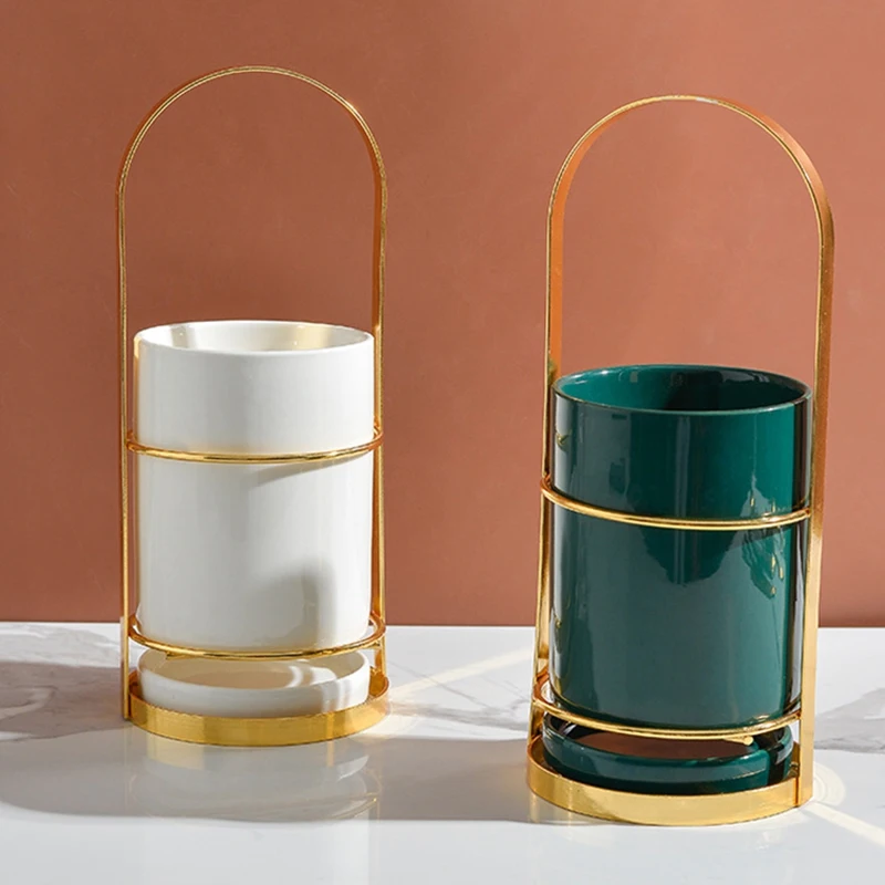 

Акция! Железная керамическая стойка для хранения посуды