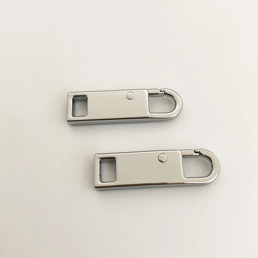 

2pcs Metal Zipper Head Zipper Lightning Repair Kits Zipper Pull For Zipper Slider Diy Sewing Craft Sewing Kits Metal Zip