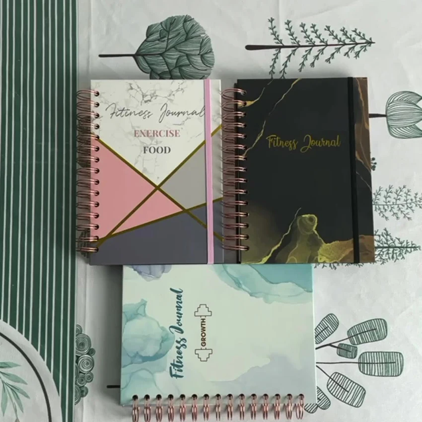 

Fitness Schedule Book For Personal Diet Diary I Health Exercise & Meal Tracker, Hardcover Gift Notebook,Fitness Journal ,Planner