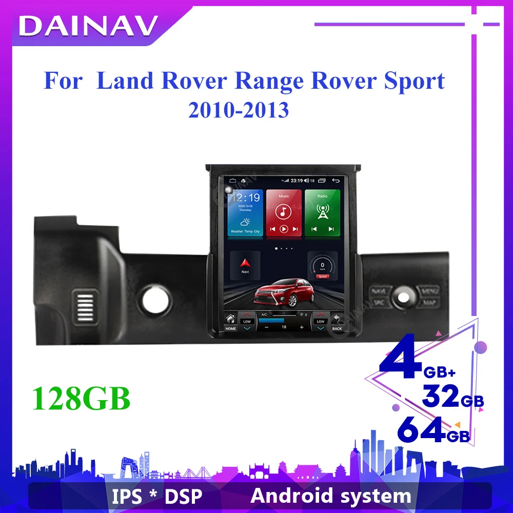 

Автомагнитола, 2 Din, Android, для Land Rover Range Rover Sport 2010, 2011, 2012, 2013, автомагнитола, GPS-навигация