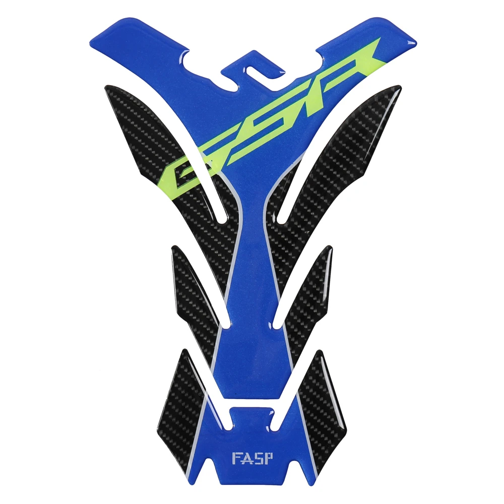 

5D Real Carbon Fiber Motorcycle Tank Pad Sticker Decal Emblem for Suzuki GSX SV GSF Bandit DL VL SFV 400 600 650 750