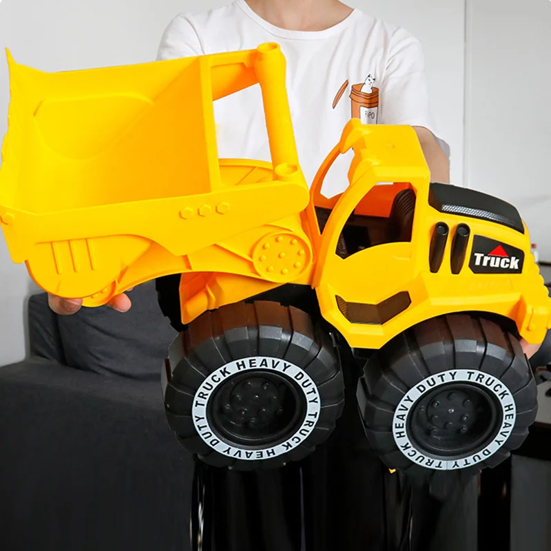 Classic Baby Simulation Engineering Car Toy Excavator Bulldozer Model Tractor Dump Truck Mini for Kid Boy Gift | Игрушки и хобби