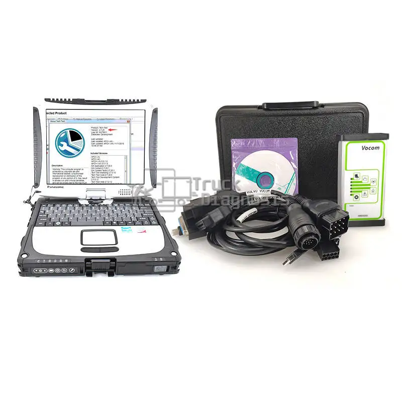 Toughbook CF19 Vocom 88890300 PTT технологический инструмент 2 7 для Volvo/Penta /Renault/UD/Mack