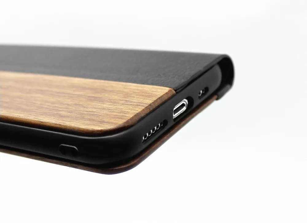 Чехол из искусственной кожи с деревянным покрытием для iPhone 11 Pro XS Max XR X 8 7 6 6S Plus samsung Galaxy S10 S9 S8 Plus S10e
