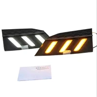 led strip lights drl for cars for honda civic 2019 2021drl foglamp auto parts system
