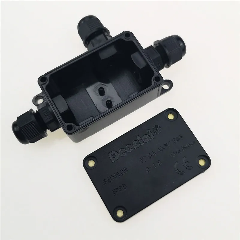 Миниатюрная уличная водонепроницаемая распределительная коробка пластиковый