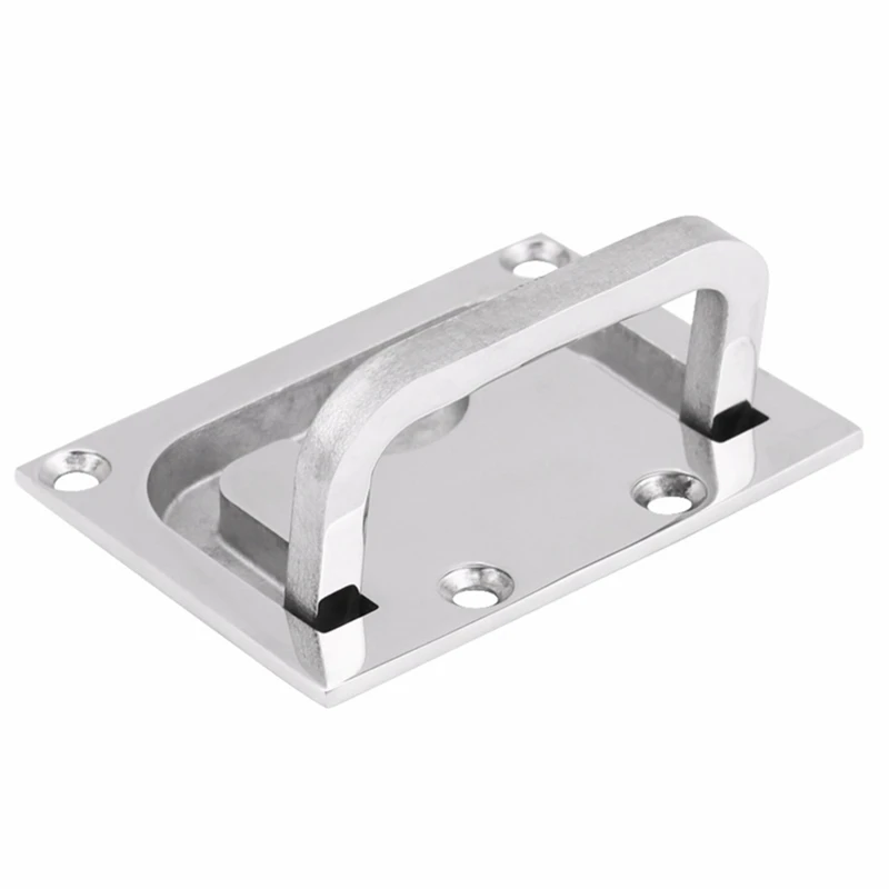 Лодка 316 нержавеющая сталь заподлицо люк шкафчик подъемник шкафа Тяговая ручка