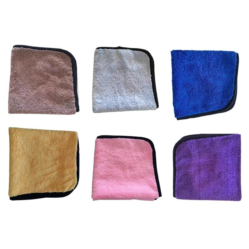 

Microfiber Towel, Automatic Cleaning Door Window Care Thick And Strong Water Absorption For Car Auto Accessories