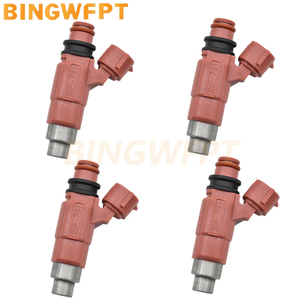 

4 PCS INP-784 INP784 Fuel Injector Nozzles For Nissan Vanette Mazda E220 2.2L L4 Mitsubishi 1992-2002 INP 784