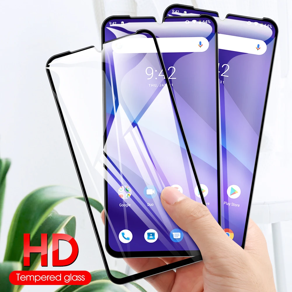 Закаленное стекло для UMIDIGI A5 PRO 3 шт. полноэкранная пленка Pro Защитное экрана HD