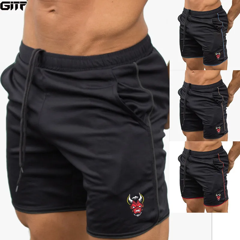 Спортивные шорты GITF для мужчин быстросохнущие Короткие штаны спортивного зала