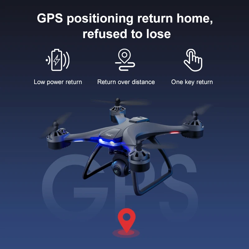 

2021 NEW F5 Professional 4K HD wide-angle Camera Gimbal Dron Aerial Photography WIFI FPV GPS RC Quadcopter Drones