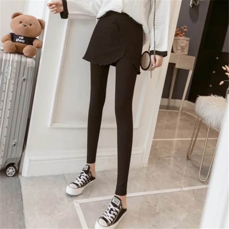 Женские узкие Джеггинсы черные серые леггинсы-капри из хлопка и спандекса