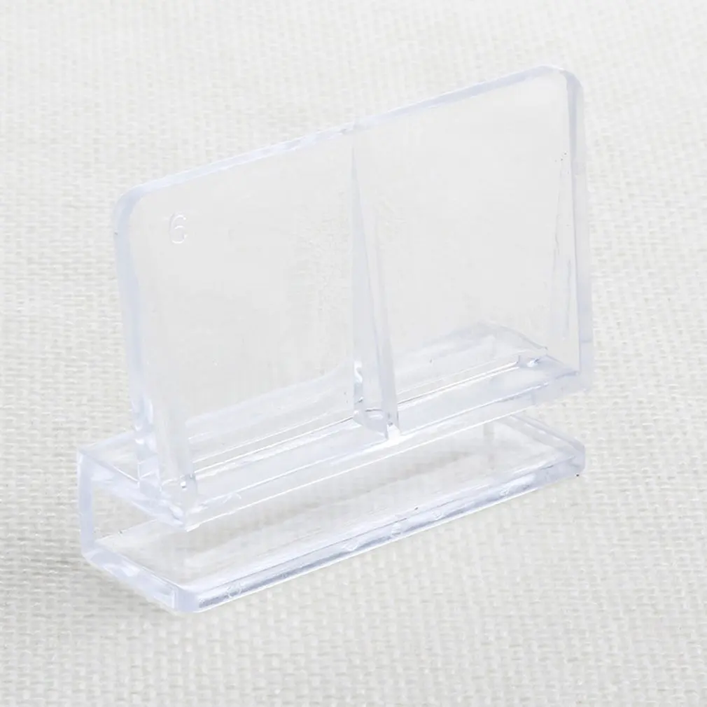 6/8/10/12mm Acrylic Aquarium Fish Tank Glass Fixed Cover Clip Clamp Bracket Holder Shelf Lamp Filter Barrel Rack Support | Обустройство