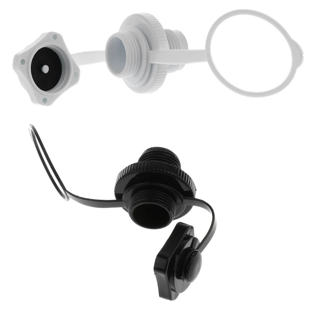 

Plastic Spiral Air Valve Caps for Inflatable Kayak oat Dinghy Canoe
