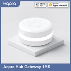 Aqara M1S концентратор шлюз Zigbee 3,0 с RGB LED Ночной светильник умный шлюз приложение дистанционное управление Умный дом работа Mijia Apple Homekit