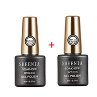sheenia b004c base and top coat gel nail polish 16ml uv led lamp semi vernis permanent nail art soak off hybrid varnishes