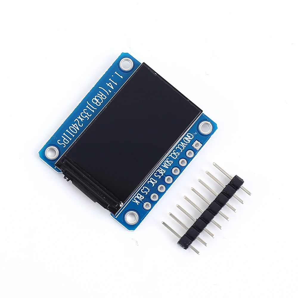 Модуль ЖК дисплея TFT 1 14 дюйма SPI 240x135 RGB ST7789 драйвер 240*135 3 В|ЖК-модули| |