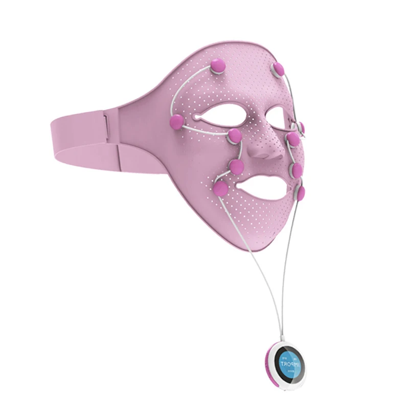 

3D Face Mask Lift Massager Electric EMS Vibration Tightening Device Skin Rejuvenation Anti-Wrinkle Acne Removal Magnet Beauty