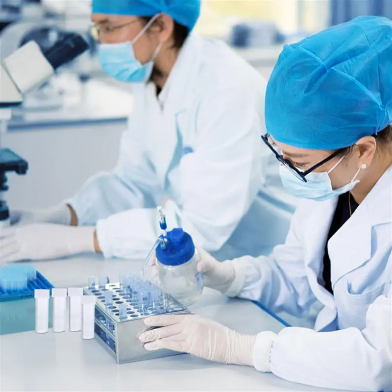 

50pcs Sputum Sample Storage Bottle Clear Laboratory Bottle Specimen Bottles