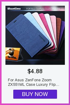 Для Asus ZenFone Zoom ZX551ML Чехол Для ZenFone Zoom чехол для Asus ZenFone ZX551ML флип чехол Роскошный кожаный чехол для телефона