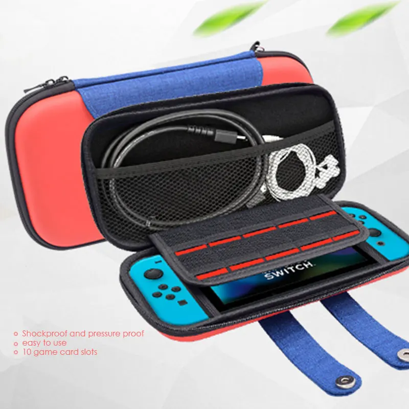 Для nintendo Switch lite сумка для хранения мини защитный чехол игровая жесткая коробка красный синий чехол Аксессуары