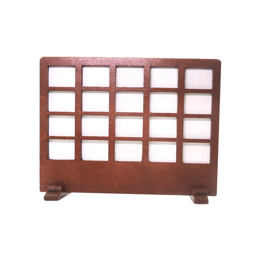 1:12 Ra tio Wooden Doll House Mini Furniture Screen Accessories brinquedos juguetes kids toys игрушки антистресс New 2020 |