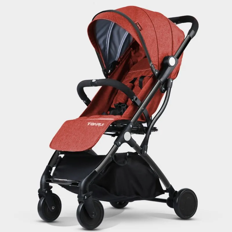 7 кг легкая детская коляска с высоким ландшафтом Складная портативная Роскошная