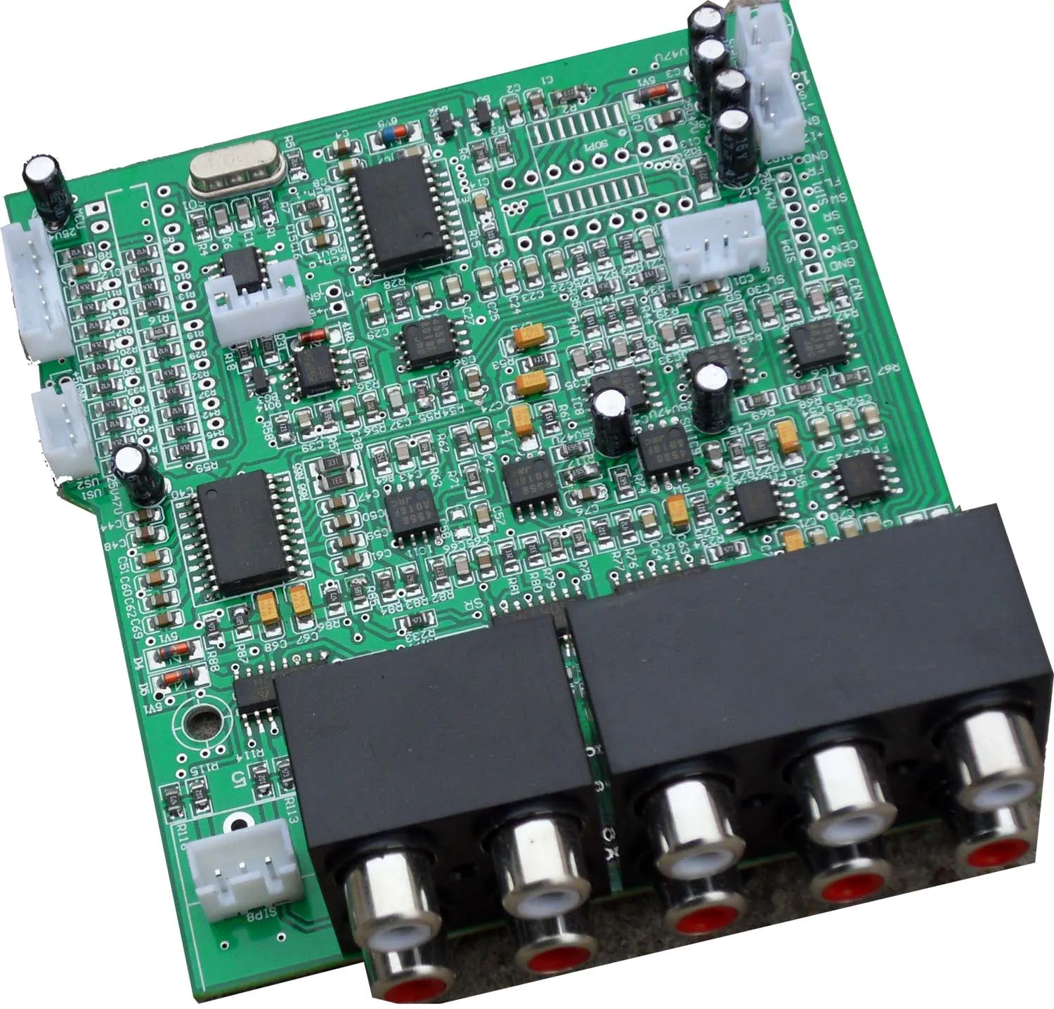 5 1 Передняя панель 6 канальный преусилитель с дисплеем и пультом дистанционного