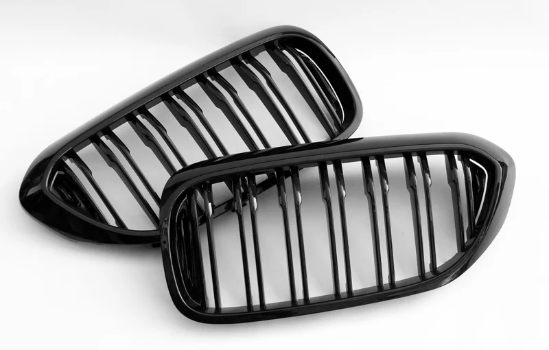 Двухрядная стильная яркая черная решетка для BMW G30 G38 F90 M5|black grill|grille blackfit grill |
